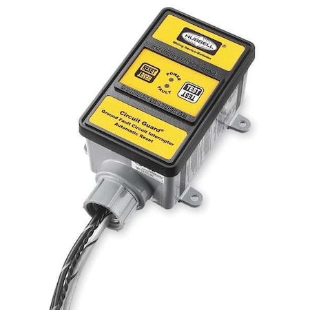 GFCI,Hard Wired,120V,30A,Yellow