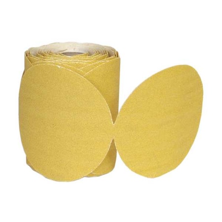 PSA Sanding Disc Roll,6 in Dia,P60 G