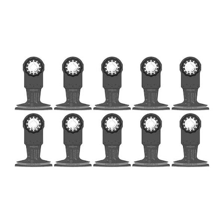 Oscillating Tool Blade, L-4", Bi-Metal, PK10