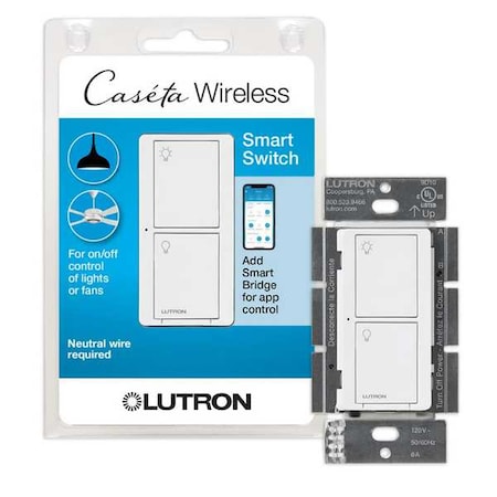 In-Wall Smart Switch,120V AC,Wht