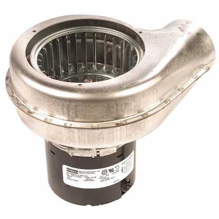 Round OEM Blower, 3000 RPM, 1 Phase, Direct, Steel 1 Speed