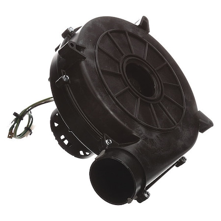 Round OEM Blower, 3400 RPM, 1 Phase, Direct, Plastic 1 Speed