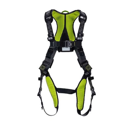 H700 Fall Protection Harness, 3XL/4XL, 420 lb, Quick-Connect Chest/ Quick-Connect Leg Straps