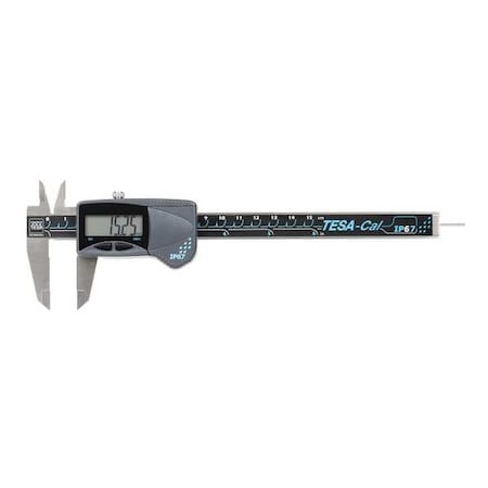 TESA-CAL IP67,6"/150 mm,Round Rod