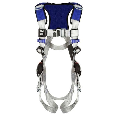 ExoFit(TM) X100 Fall Protection Harness, M, 420 lb, Mating Chest/ Tongue Leg Straps