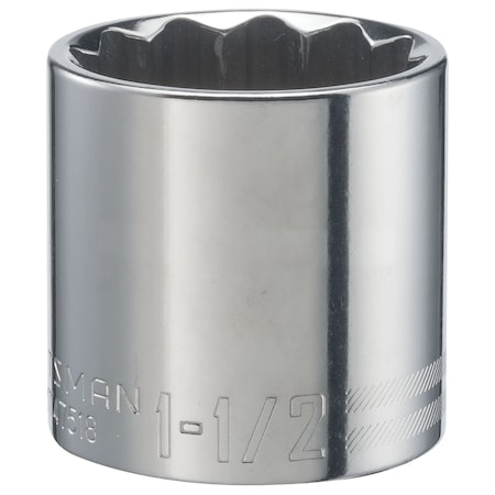 Sockets, 1/2" Drive 1-1/2" 12 Point SAE