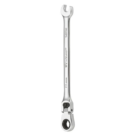 Wrench,Comb./Flexible Head,Metric,11mm
