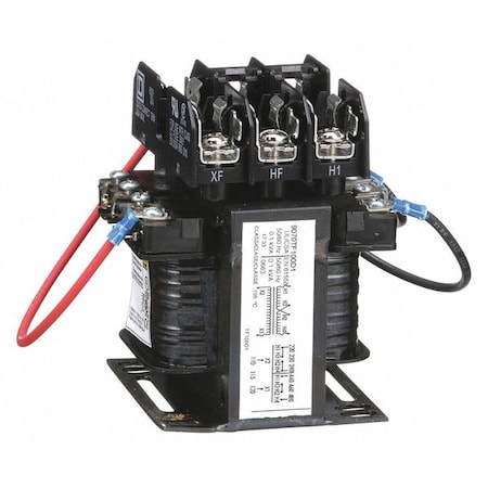 Control Transformer, 100 VA, Not Rated, 120V AC, 240/480V AC