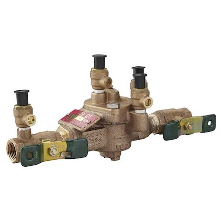 Backflow Preventer,Size 1/2",175 psi