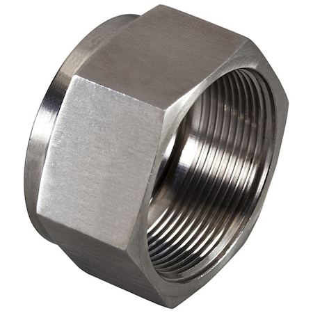 Nut,StainlessSteel,Compression,1/4in