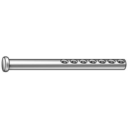 Clevis Pin, Zinc, 0.250x2 In L, PK10