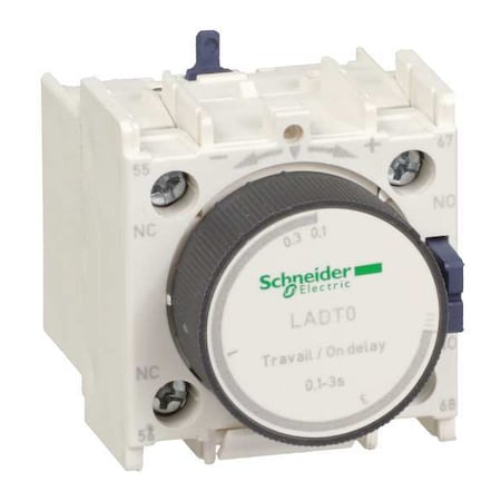 IEC Timer Module,1NO/1NC,.1 to 3sec