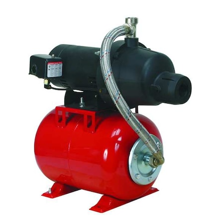 Shallow Well Jet Pump, Plastic, 3/4 HP, Outlet: 1" NPT