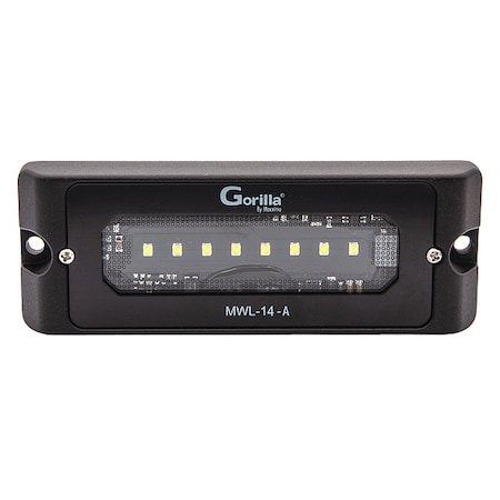 Work Light,820 lm,LED,2-13/64" H
