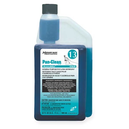 Pot and Pan Cleaner,32 oz.,Unscented