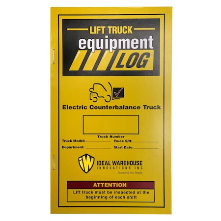 Replacement Checklist Book,1" W,PK4