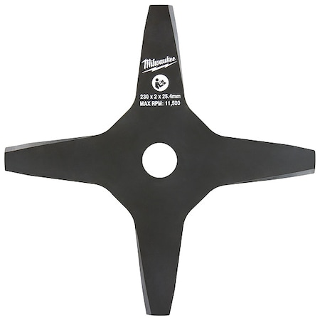 9 in. Replacement Brush Cutter Blade for M18 FUEL QUIK-LOK Brush Cutter Attachment
