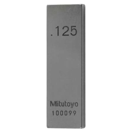 Gage Block, 1/8" L, Rectangular