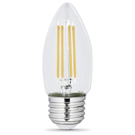 LED,3.3 W,B10,Medium Screw (E26),PK2