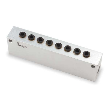 Manifold,Metal,Anodized Aluminum,BSPP