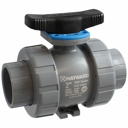 Manual 2-Way Ball Valve,True-Union,PVC