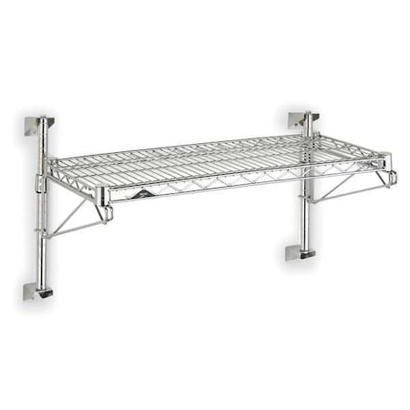 Wire Wall Shelf,14x24x48in,ShlfCap 250lb
