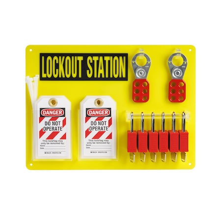 Lockout Station,0.1875" D,11.5" H,15.5"W