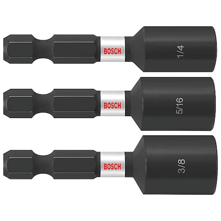 Nutsetter Set,Alloy Steel,SAE,1/4" Hex