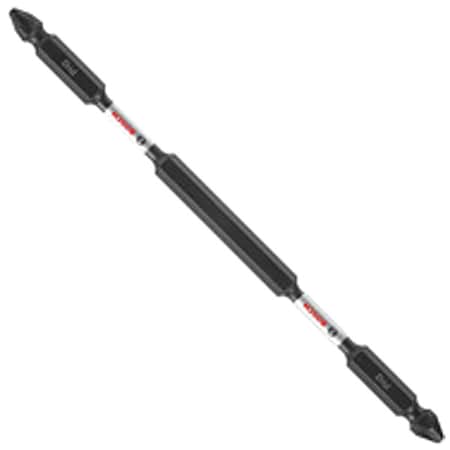 Screwdriver Bits,1/4" Hex Shank,6" L