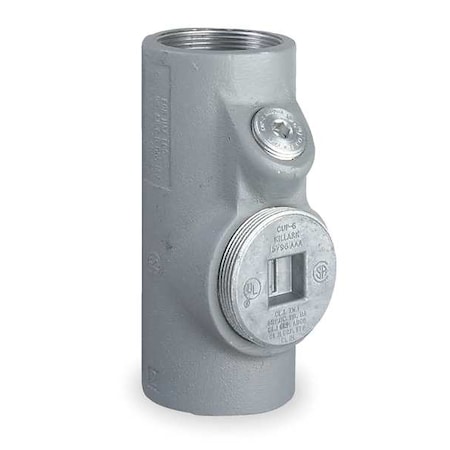 RMC Sealing, 1/2 in, Threaded, Iron, PVC Coated, Gray