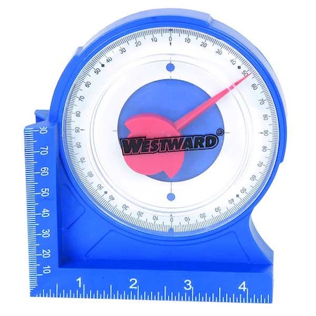 Protractor/Angle Finder,4 5/8In,Magnetic