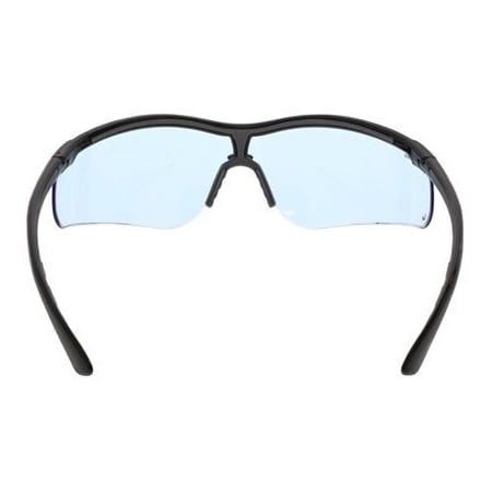 Klondike (KD7), Safety Glasses, Anti-Fog, Light Blue Lens, Black/Gray Frame, Half Frame