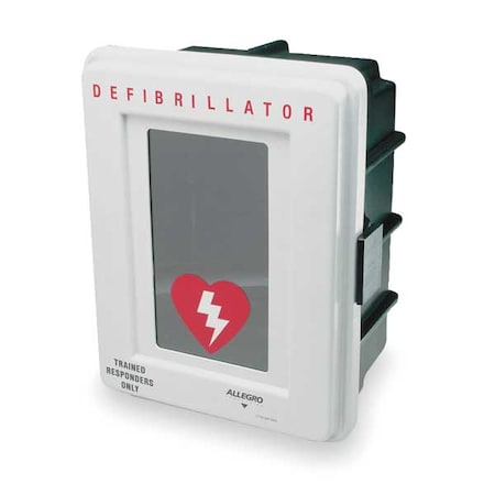Defibrillator Storage Cabinet,Wall Mount
