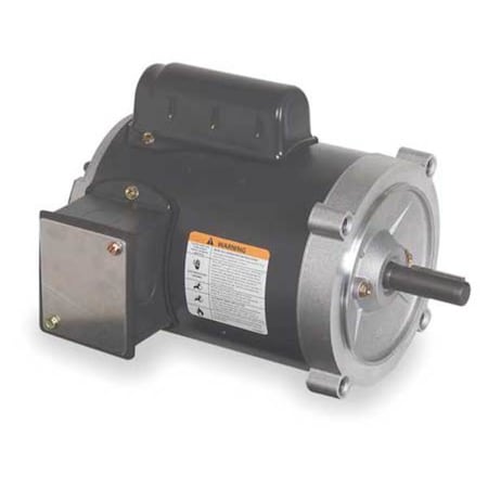 Capacitor-Start General Purpose Motor, 1/3 hp HP, 115/208-230V AC Voltage, 56C Frame