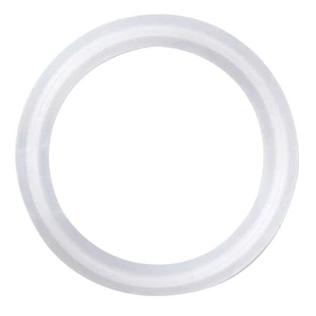 Gasket,Size 1 1/2 In,Tri-Clamp,PTFE
