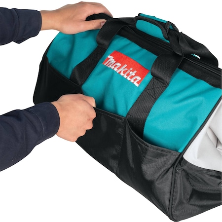 Tool Bag, Black, Blue, Polyester, 10 Pockets