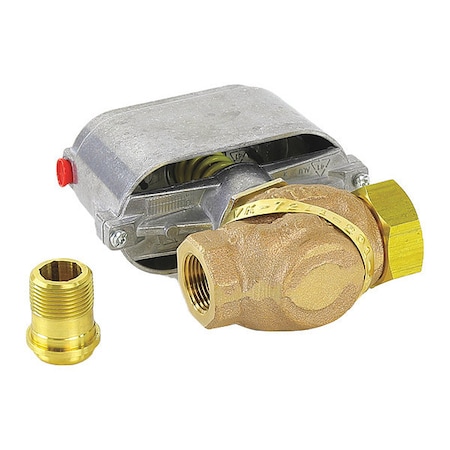 Valve,3/4",Union,7.5 gpm,Normally Open