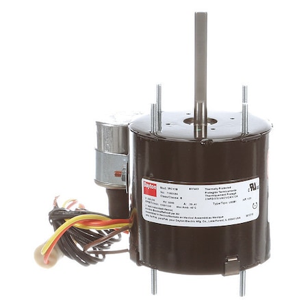 HVAC Motor,1/20 HP,1550 rpm,208-230V,3.3