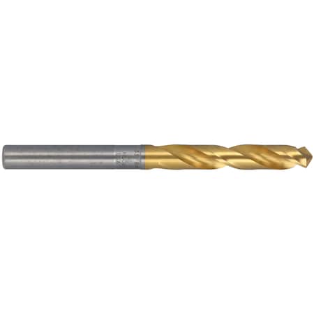 49/64 Cobalt 118 Degree Split Pt Silver & Deming Drill with 1/2 Reduced Shank Chicago-Latrobe 190C TiN