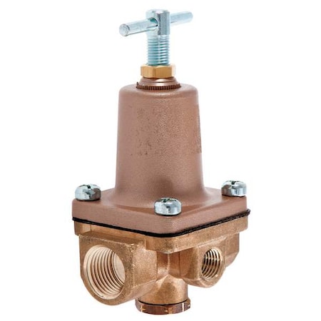 Pressure Regulator,1/2 In,1 to 25 psi