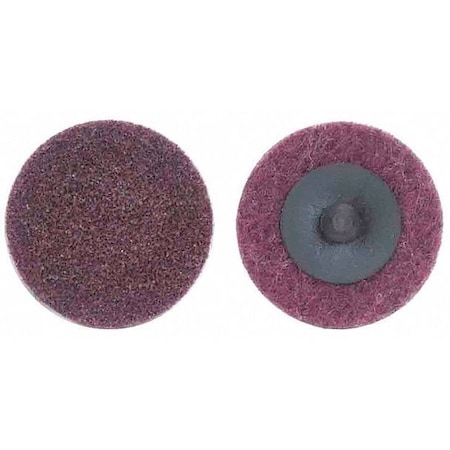 2" dia. Medium Grit Non Woven Quick Change Disc