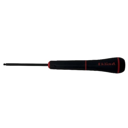 Screwdriver, BallHex, 3/32 in, Red, Hex
