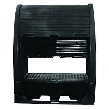 Drum Spill Containment,61 in. W,Black