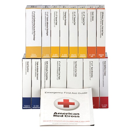 Complete Refill or Kit, Not Applicable Not Applicable, 84 Components, 25 People Served