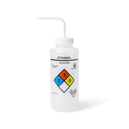 Wash Bottle,1 L, Dia,PK4
