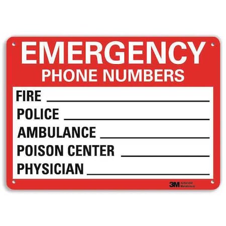 Safety Sign,Reflective Alum,7inHx10inW