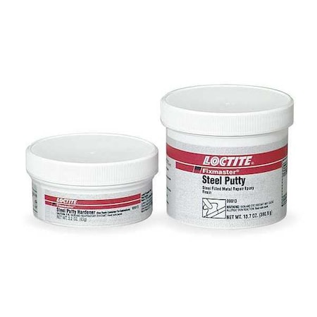 Putty, 1 lb Container Size, Can, EA 3471, Gray