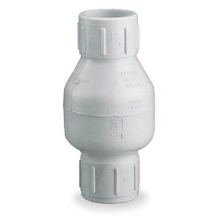 1" Slip PVC Spring Check Valve