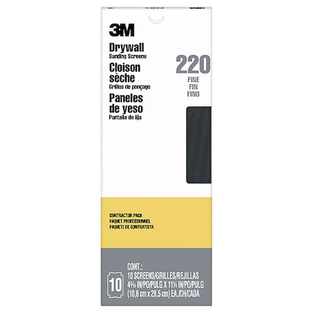 Sanding Sheet,11/16 in L,PK10