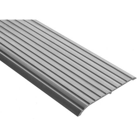 Threshold,Fluted Top,4 ft.,Aluminum Mill